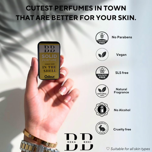 Cold Coffee Solid Perfume Fragrance for Women & Men | Alcohol-Free Balm | Pocket-Friendly Solid Perfume (12g)