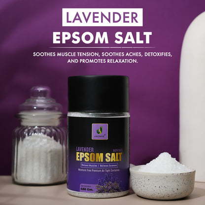 Lavender Bath/Epsom Salt & Magnesium Sulphate For Muscle Relaxation