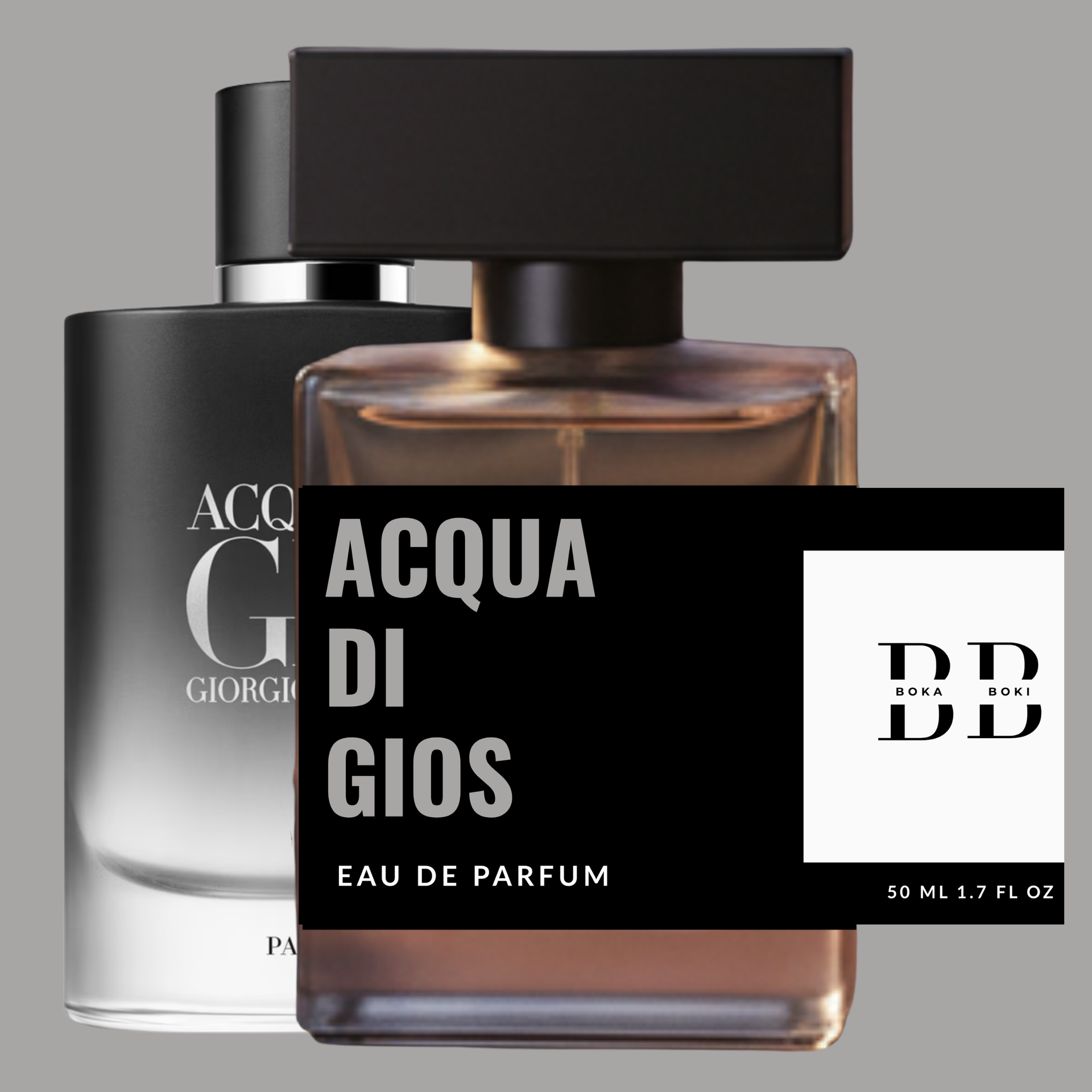 G*orgio A*mani Acqua Di Gio For Men Inspired Perfume - Long Lasting Perfume 50 ml | Boka Boki