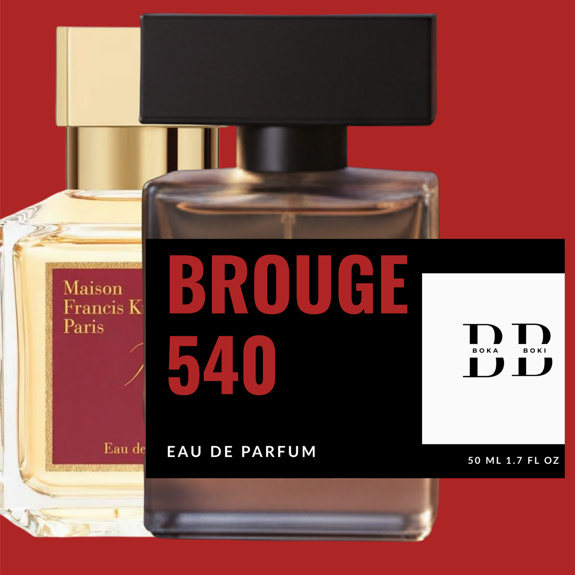 B*ccarat R*uge 540 Inspired Perfume - Long Lasting Perfume 50 ml | Boka Boki