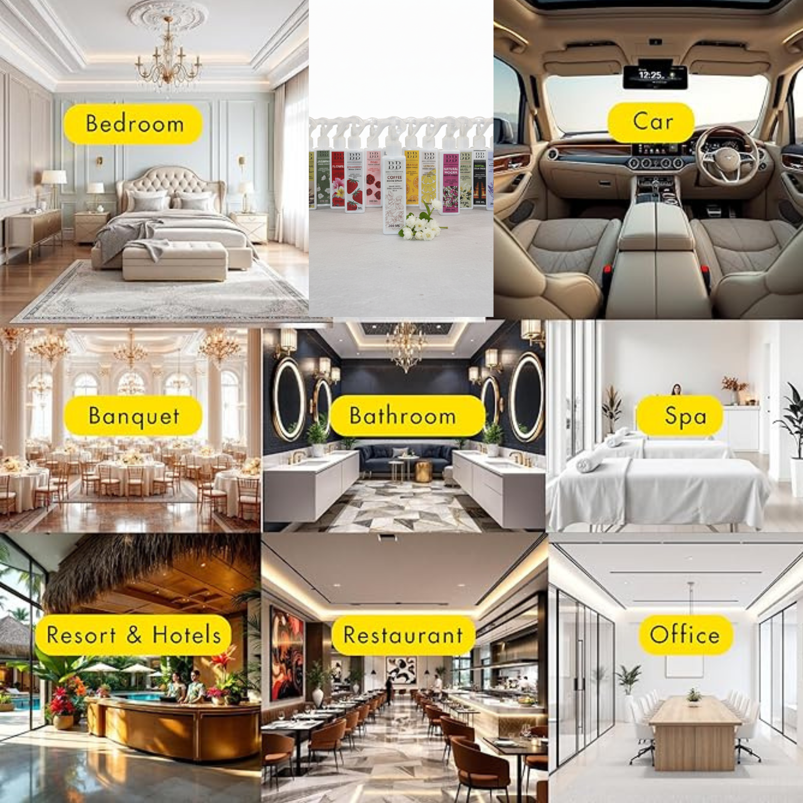 Long-Lasting Royal Odour Eliminator for Home, Hotel Rooms, Toilet & Office Use