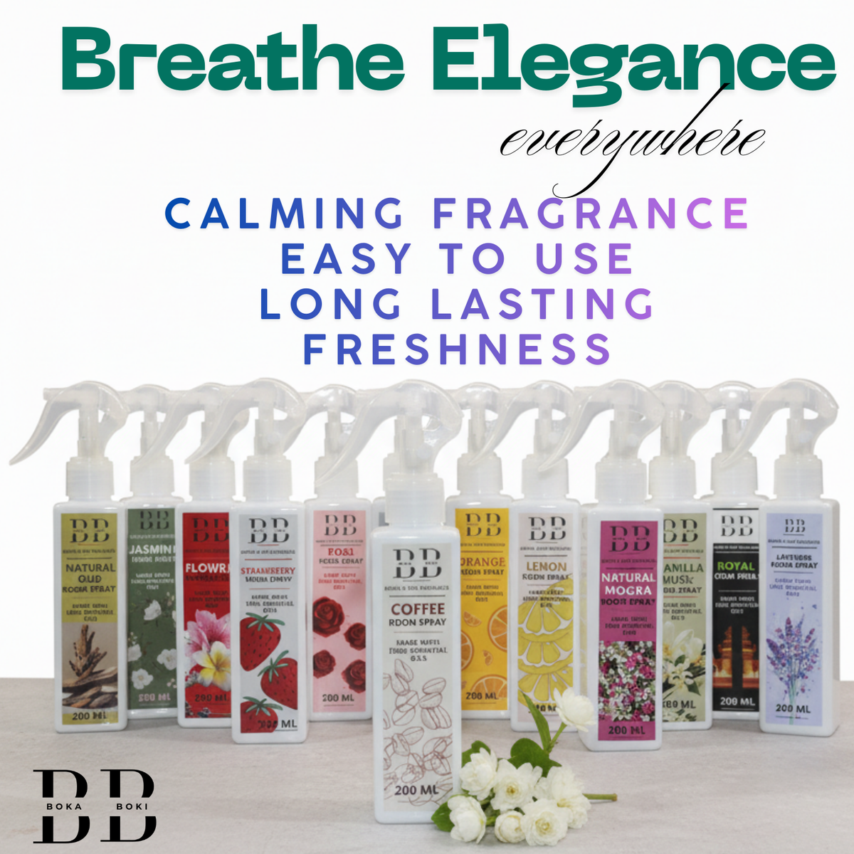 Long-Lasting Mogra & Lemon Pack Of 2 Odour Eliminator for Home, Hotel Rooms, Toilet & Office Use