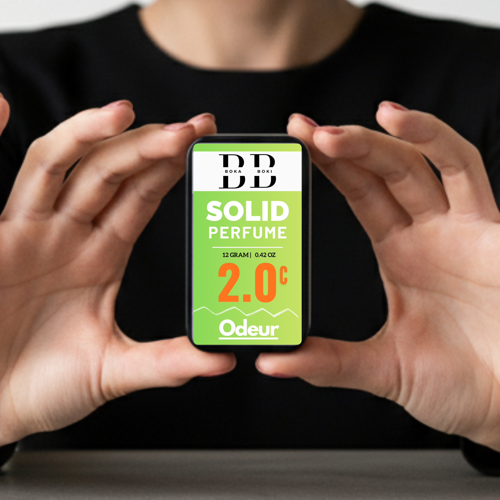 2.0 C Solid Perfume Fragrance for Women & Men | Alcohol-Free Balm | Pocket-Friendly Solid Perfume (12g) Best Seller Perfume