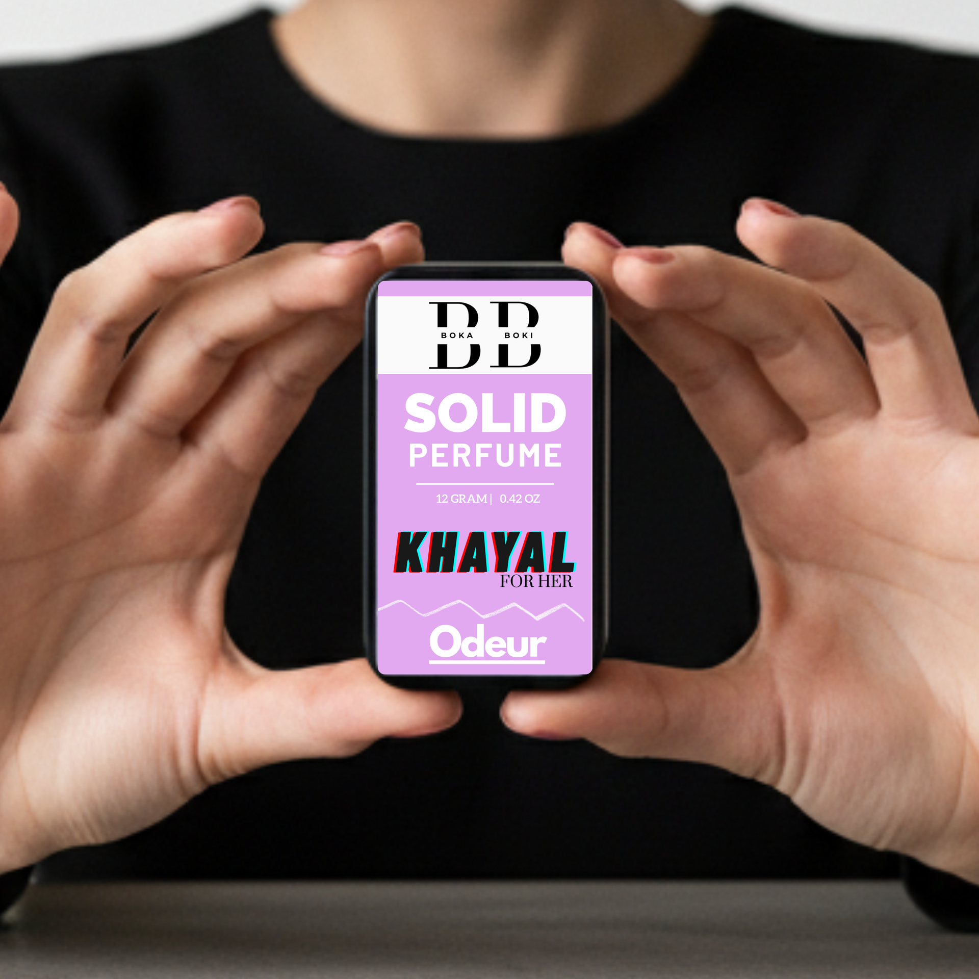 Khayal Solid Perfume Fragrance for Women & Men | Alcohol-Free Balm | Pocket-Friendly Solid Perfume (12g) Best Seller Perfume