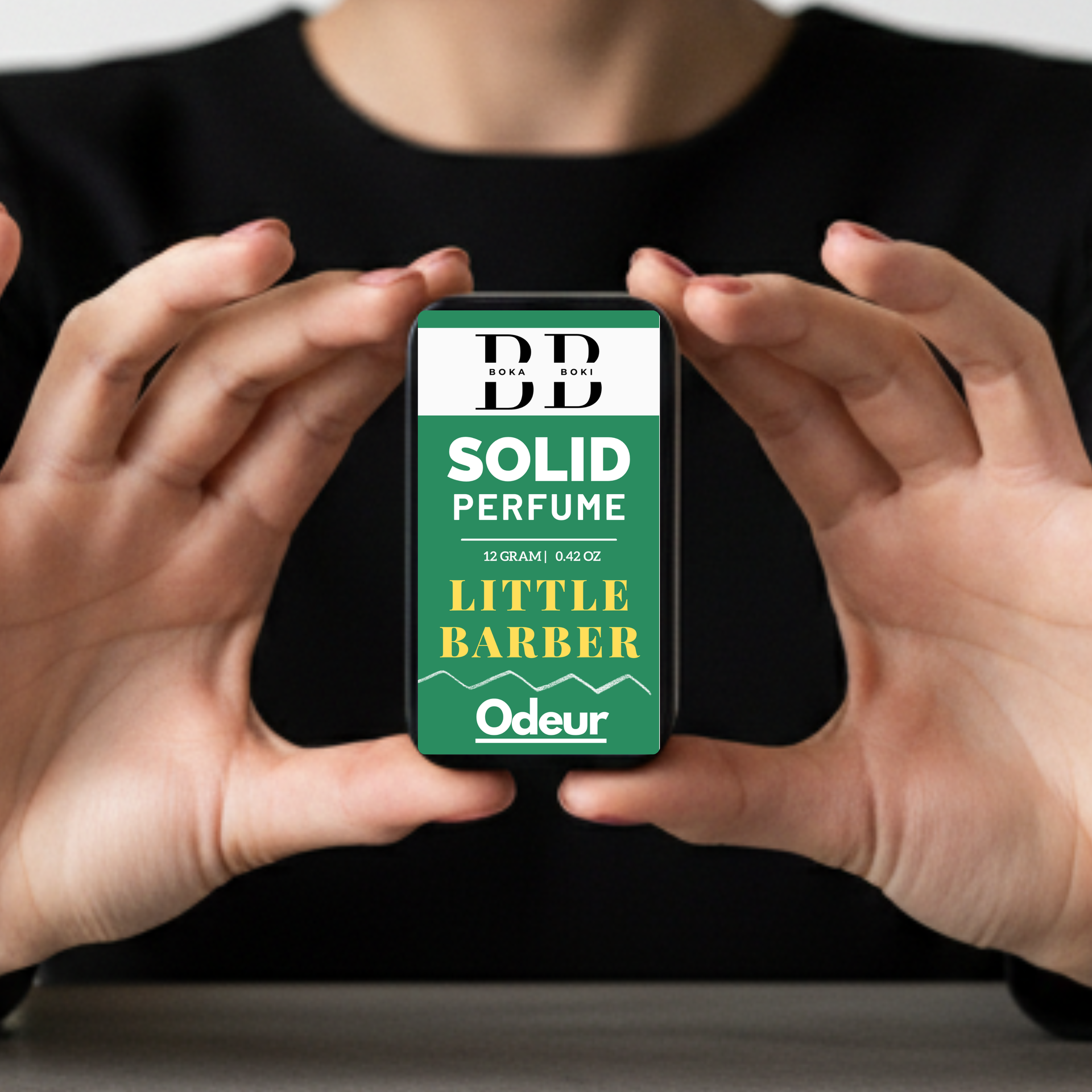 Little Barber Solid Perfume Fragrance for Women & Men | Alcohol-Free Balm | Pocket-Friendly Solid Perfume (12g)