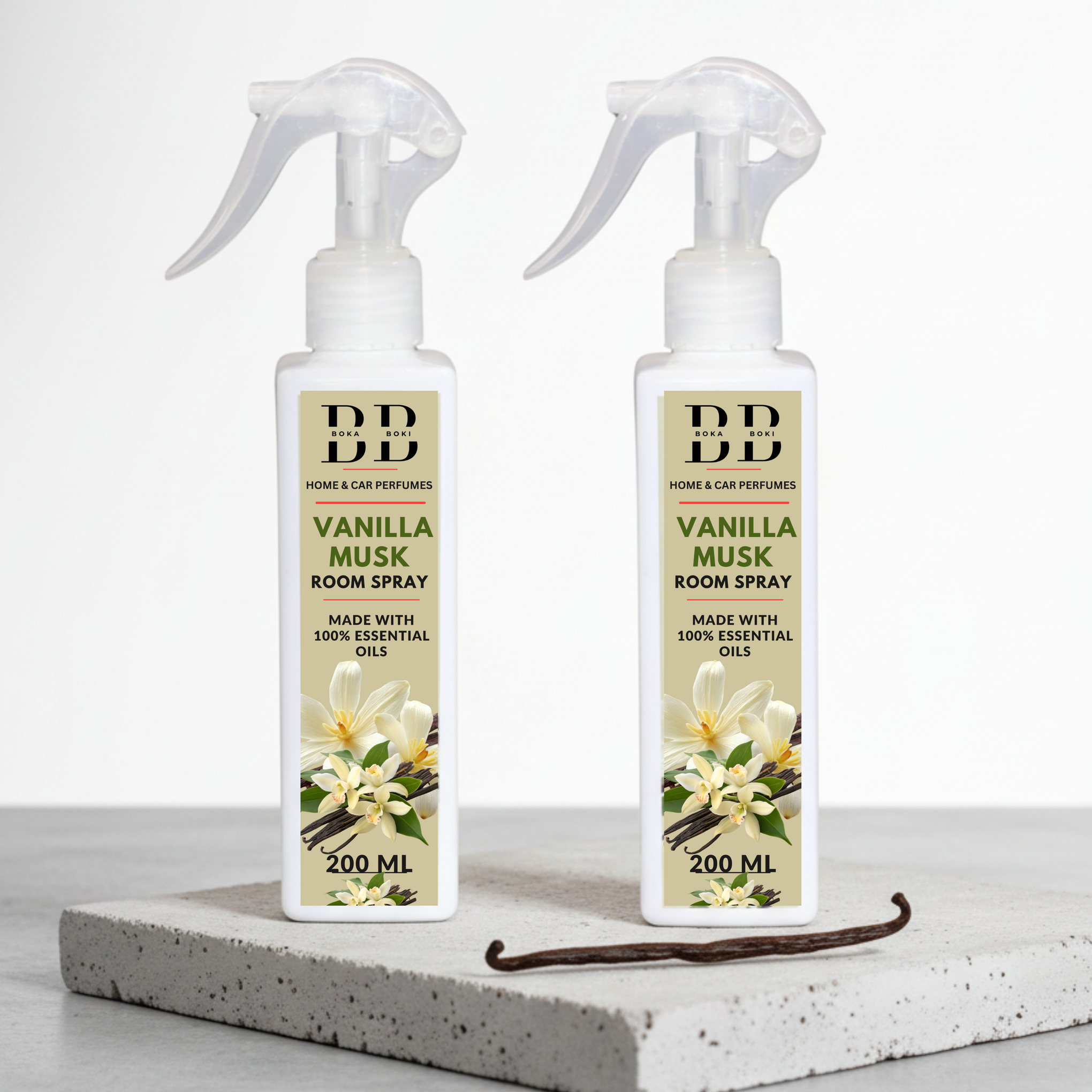 Long-Lasting Vanilla Musk Pack Of 2 Odour Eliminator for Home, Hotel Rooms, Toilet & Office Use