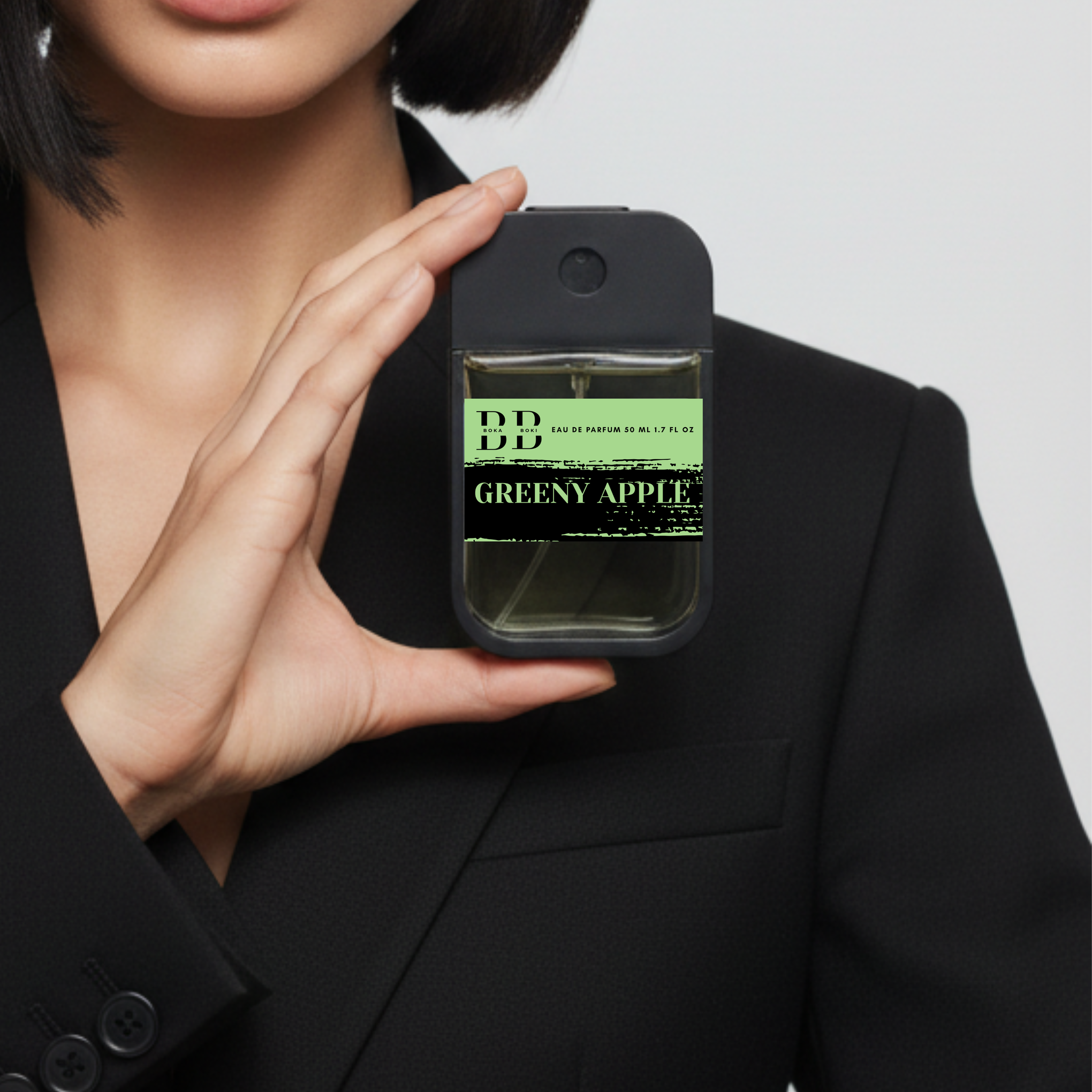 Boka Boki Greeny Apple Eau De Perfume 50 Ml Premium Pocket Size Handy Stylish Bottle