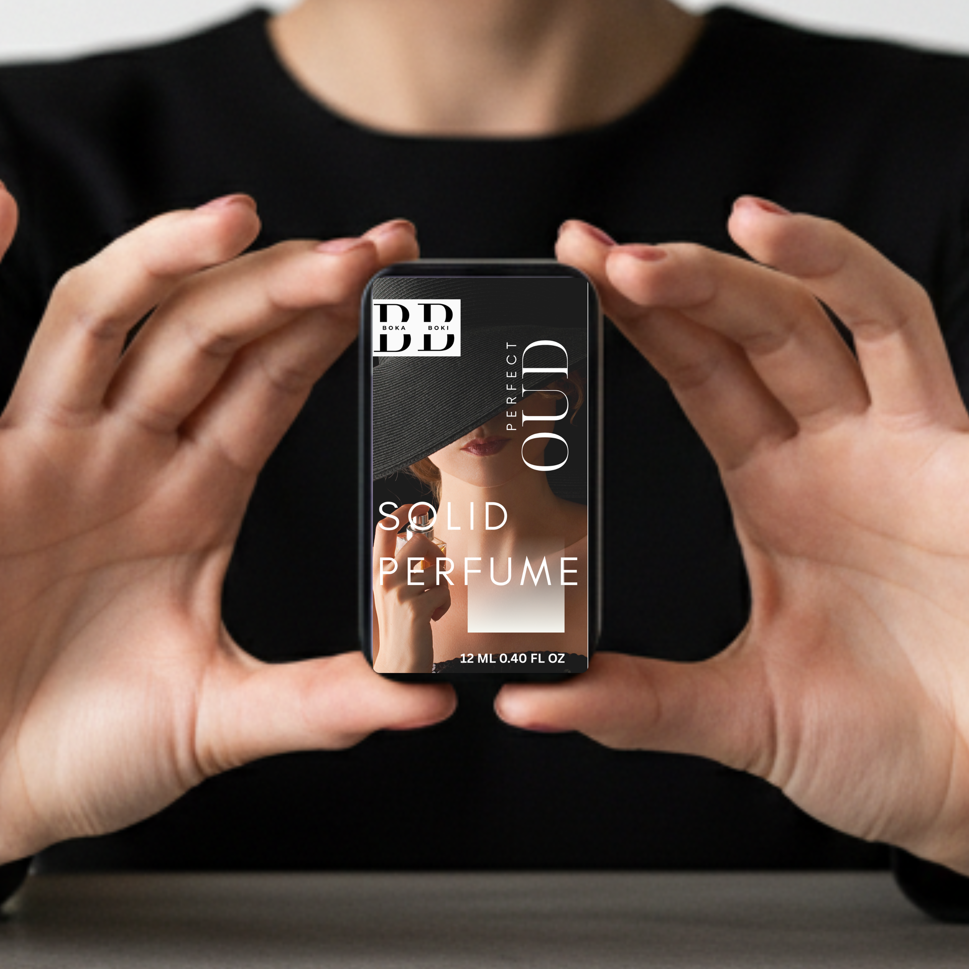 Perfect Oud Solid Perfume Fragrance for Women & Men | Alcohol-Free Balm | Pocket-Friendly Solid Perfume (12g)