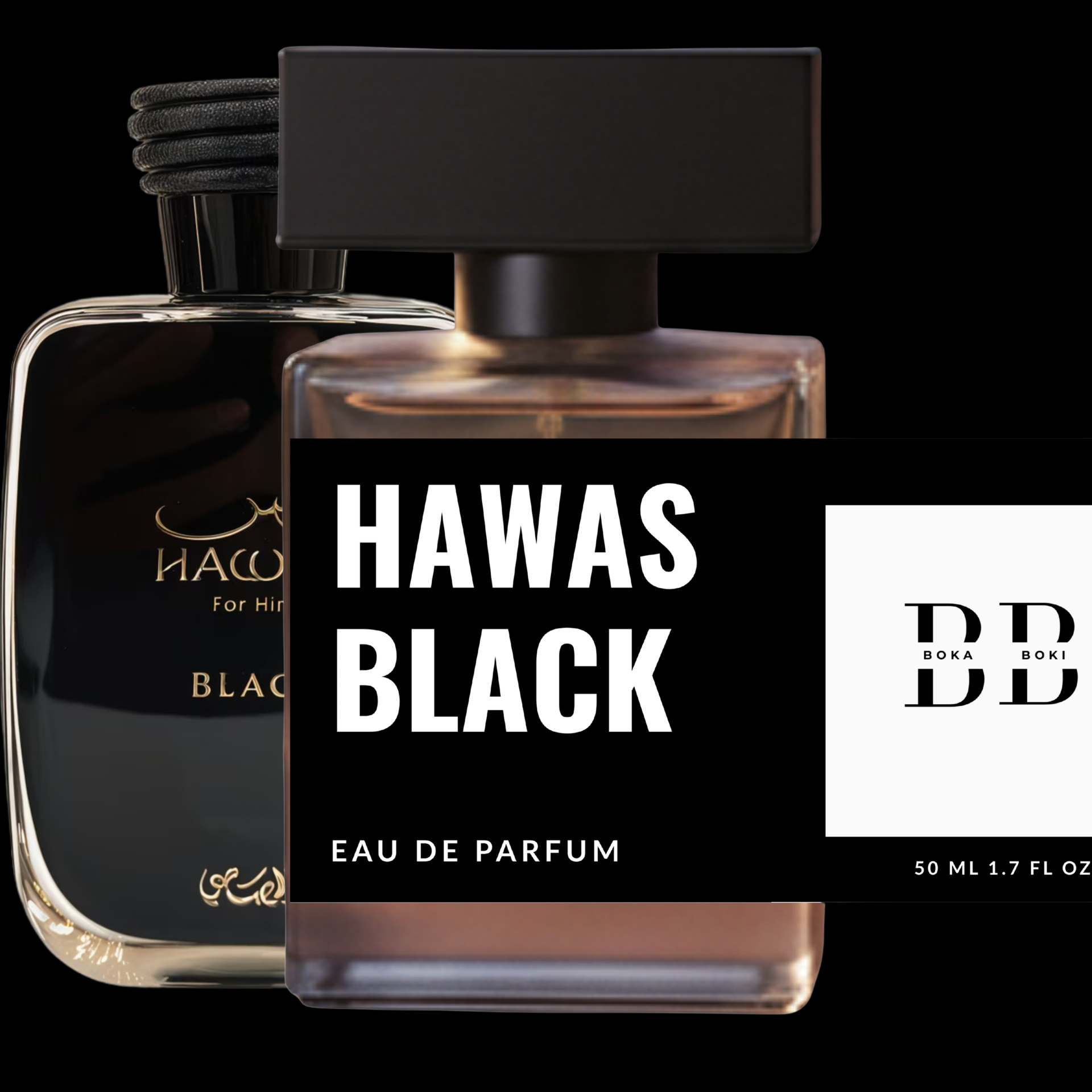 Hawas Black  50 Ml Recreated Luxury Unisex Perfume | Perfect for Gifting- 50 ml