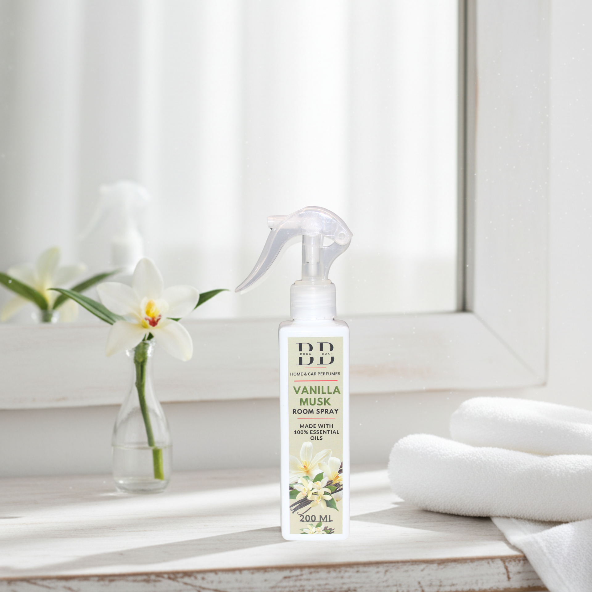 Long-Lasting Vanila Musk Odour Eliminator for Home, Hotel Rooms, Toilet & Office Use