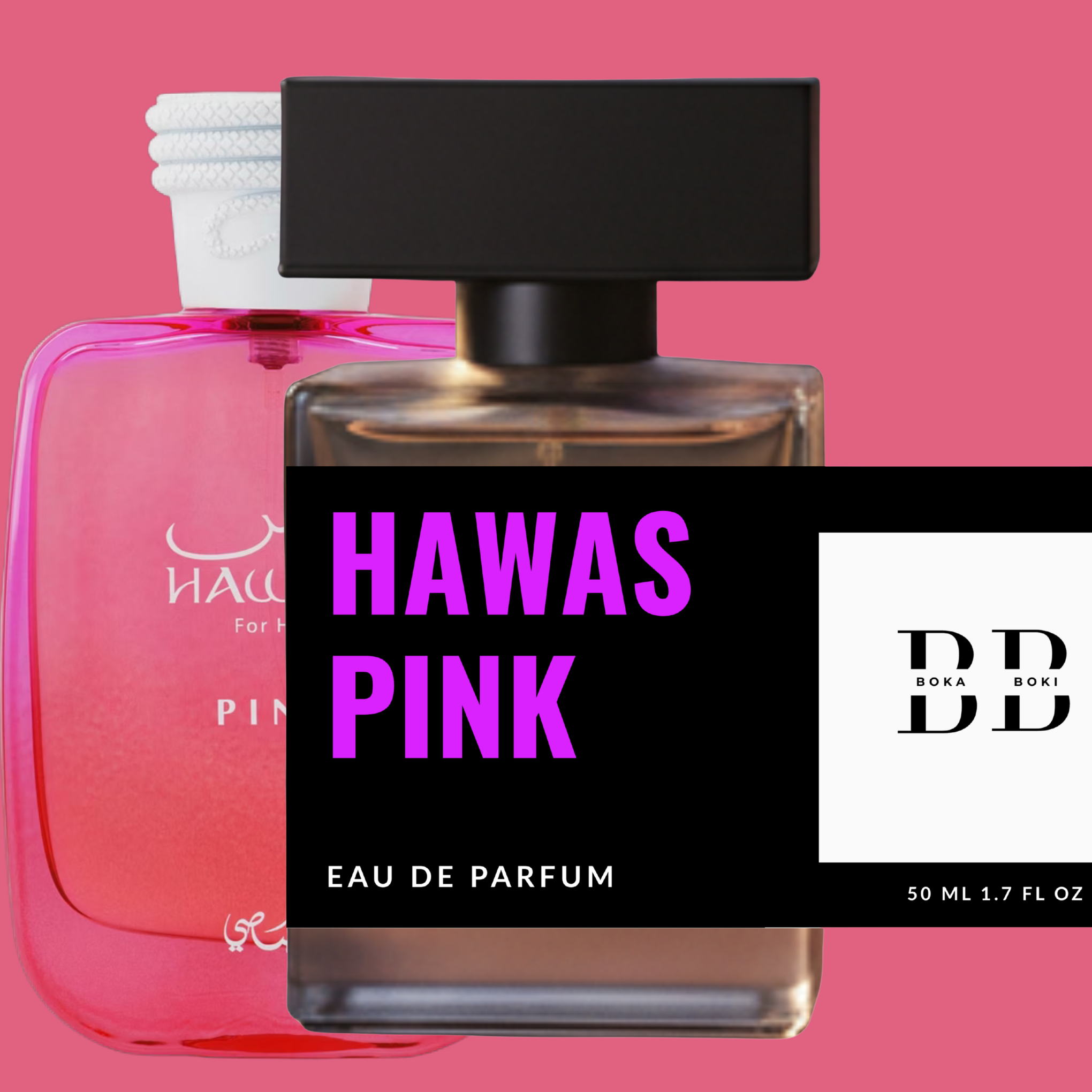 Hawas pink 50 Ml Recreated Luxury Unisex Perfume | Perfect for Gifting- 50 ml
