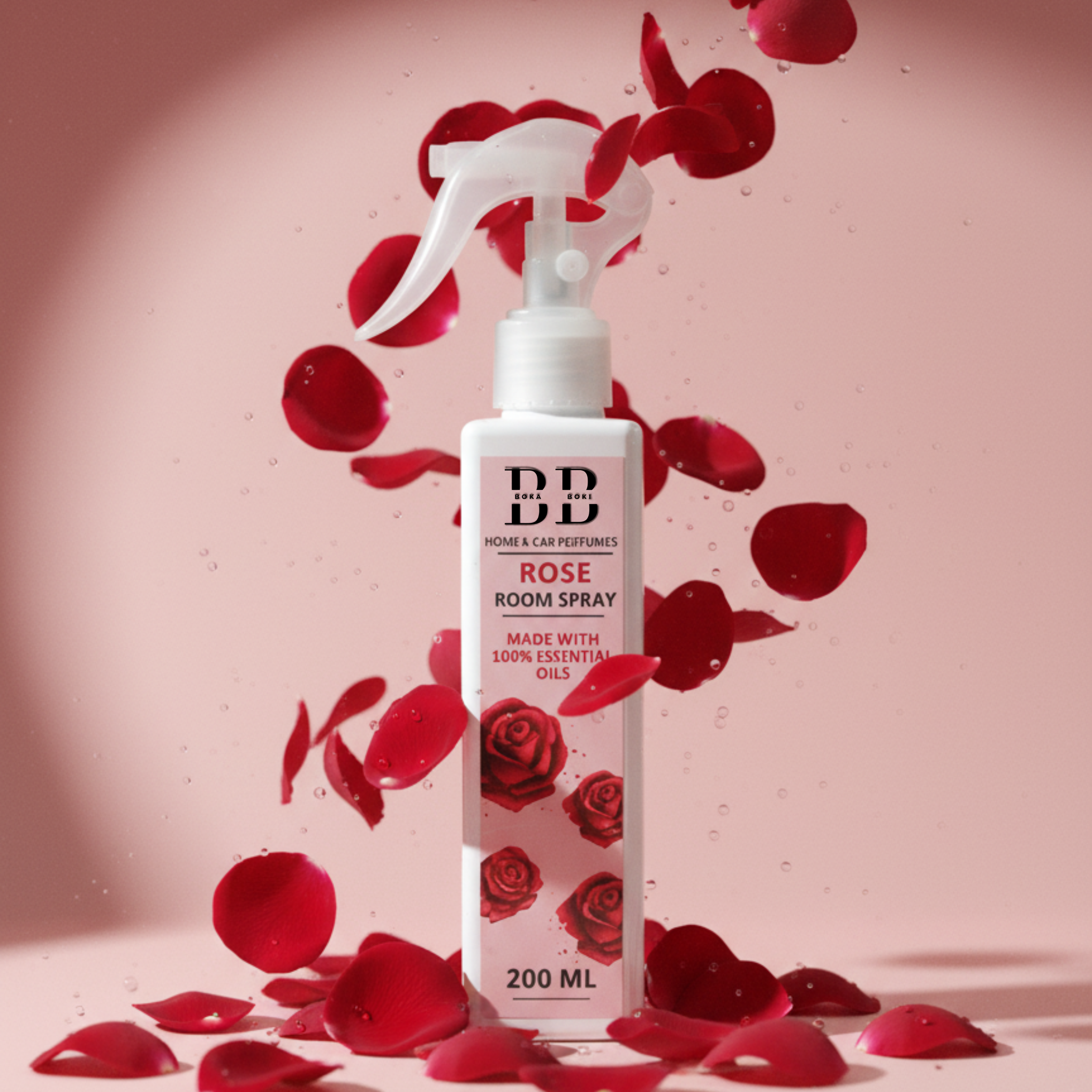 Long-Lasting Rose Odour Eliminator for Home, Hotel Rooms, Toilet & Office Use