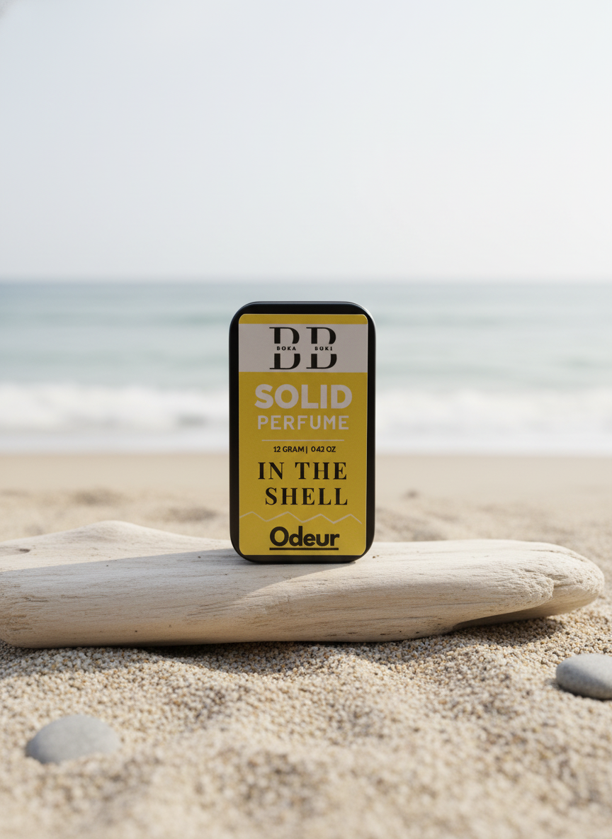 In The Shell Solid Perfume Fragrance for Women & Men | Alcohol-Free Balm | Pocket-Friendly Solid Perfume (12g)