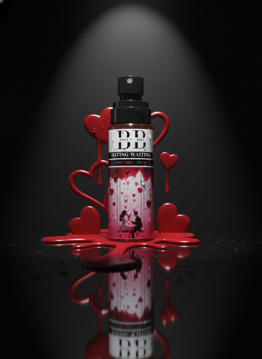 Dating Waiting Body Mist, 100ml | Long-Lasting Premium Mist Spray for Women | Everyday Wear | Refreshing & Skin-Friendly