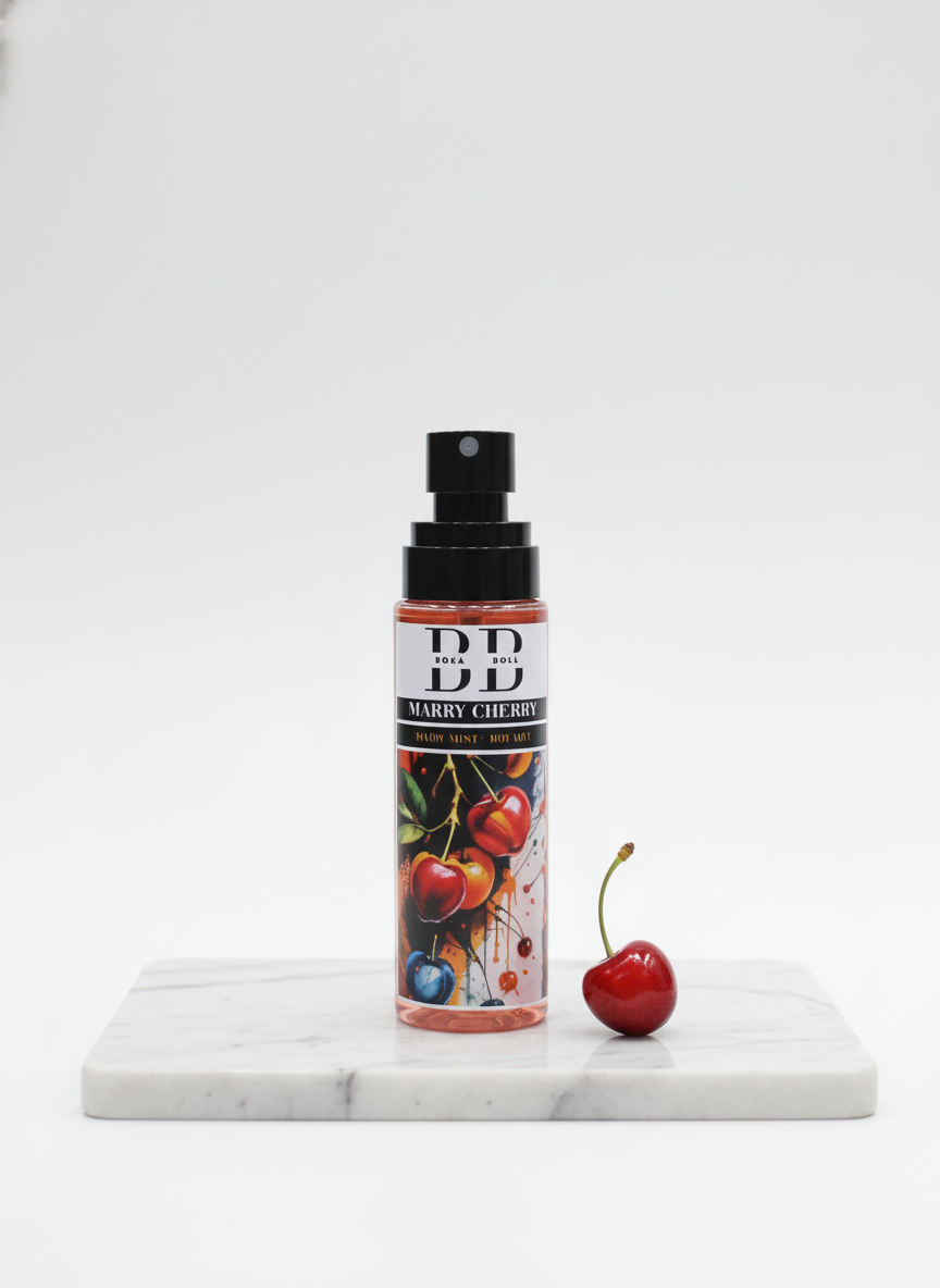 Marry Cherry Body Mist, 100ml | Long-Lasting Premium Mist Spray for Women | Everyday Wear | Refreshing & Skin-Friendly