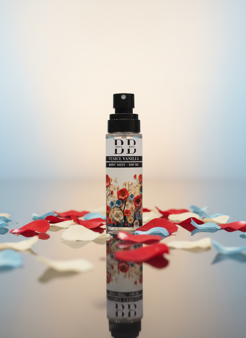 Venice Vanilla Body Mist, 100ml | Long-Lasting Premium Mist Spray for Women | Everyday Wear | Refreshing & Skin-Friendly