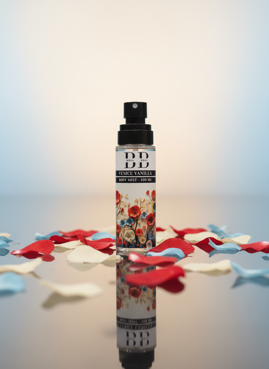 Venice Vanilla Body Mist, 100ml | Long-Lasting Premium Mist Spray for Women | Everyday Wear | Refreshing & Skin-Friendly