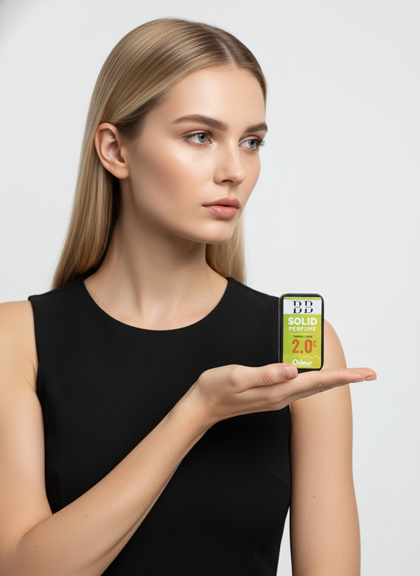 2.0 C Solid Perfume Fragrance for Women & Men | Alcohol-Free Balm | Pocket-Friendly Solid Perfume (12g) Best Seller Perfume